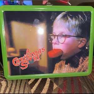 A Christmas Story tin Lunchbox with Thermos